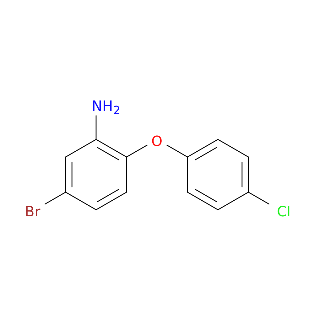 5-bromo-2-(4-chlorophenoxy)aniline