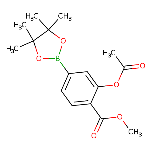3-Acetoxy-4-methoxycarbonylphenylboronic acid, pinacol ester