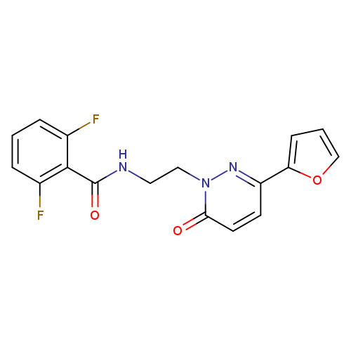 2,6-difluoro-N-{2-[3-(furan-2-yl)-6-oxo-1,6-dihydropyridazin-1-yl]ethyl}benzamide
