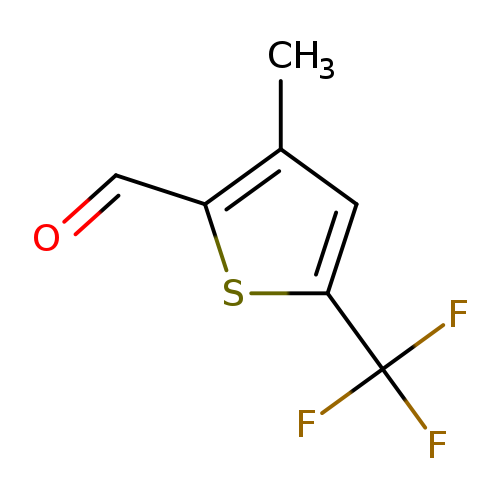 3-methyl-5-(trifluoromethyl)thiophene-2-carbaldehyde