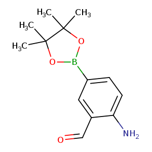 2-Amino-5-(4,4,5,5-tetramethyl-1,3,2-dioxaborolan-2-yl)benzaldehyde