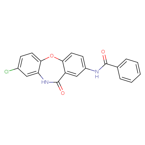 N-{6-chloro-10-oxo-2-oxa-9-azatricyclo[9.4.0.0^{3,8}]pentadeca-1(11),3(8),4,6,12,14-hexaen-13-yl}benzamide