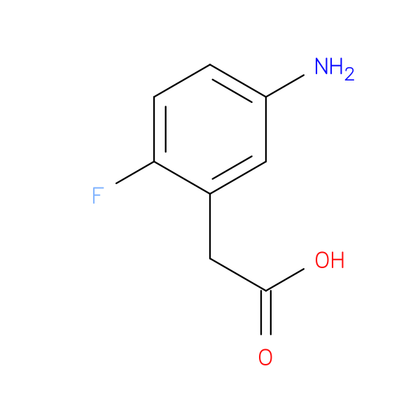 5-Amino-2-fluorophenylacetic acid