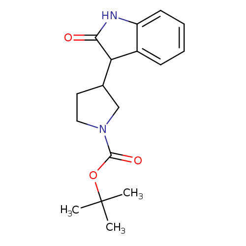 Tert-Butyl 3-(2-Oxoindolin-3-Yl)Pyrrolidine-1-Carboxylate