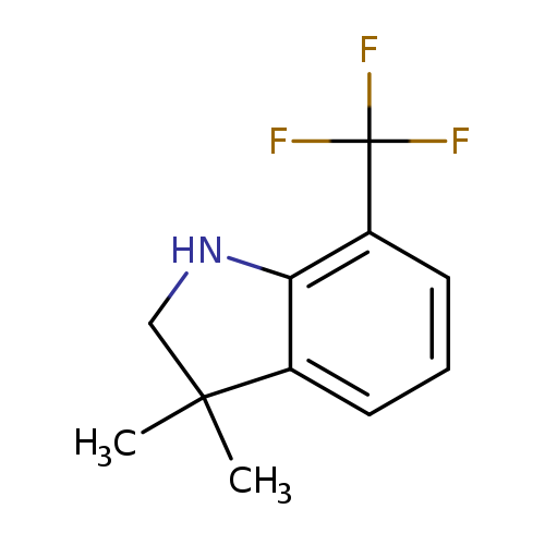 3,3-Dimethyl-7-(trifluoromethyl)indoline