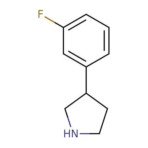 Pyrrolidine, 3-(3-fluorophenyl)-