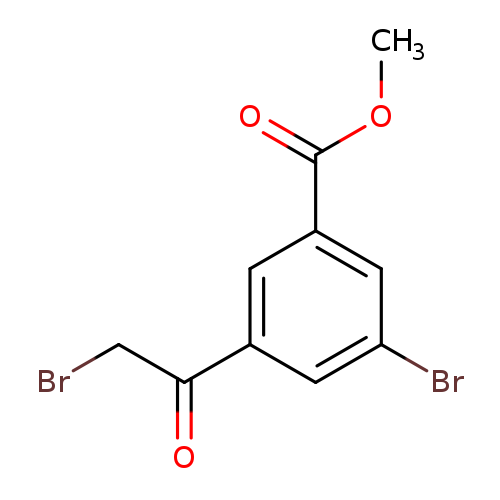 methyl 3-bromo-5-(2-bromoacetyl)benzoate