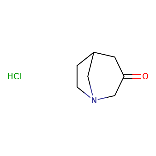 1-azabicyclo[3.2.1]octan-3-onehydrochloride