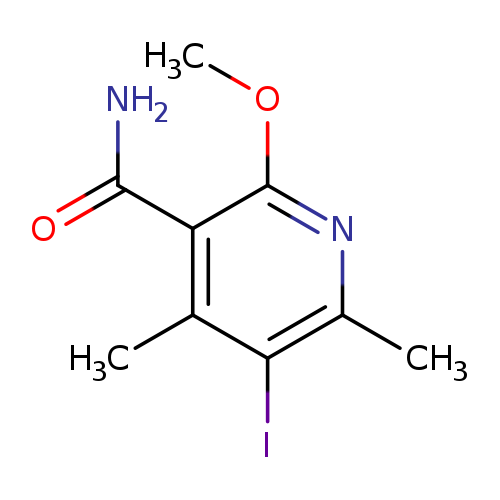5-iodo-2-methoxy-4,6-dimethylpyridine-3-carboxamide