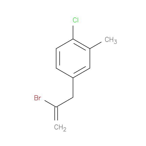 2-BROMO-3-(4-CHLORO-3-METHYLPHENYL)-1-PROPENE