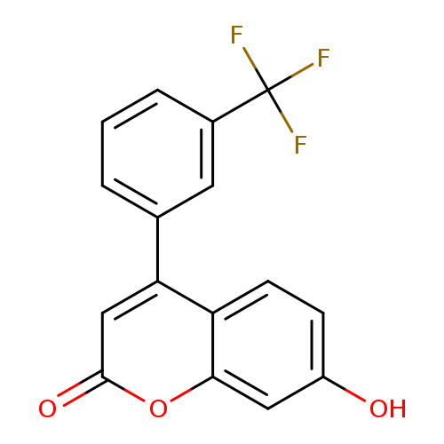 7-Hydroxy-4-(3-(trifluoromethyl)phenyl)-2H-chromen-2-one