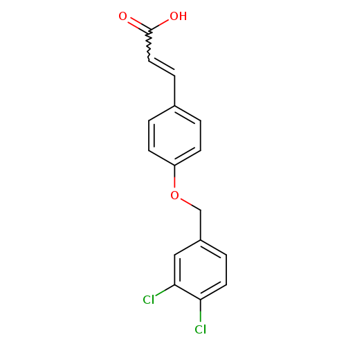 2-Propenoic acid, 3-[4-[(3,4-dichlorophenyl)methoxy]phenyl]-