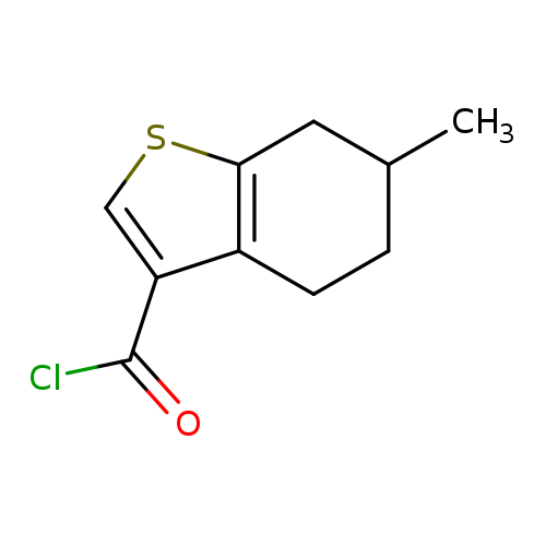 6-Methyl-4,5,6,7-tetrahydro-1-benzothiophene-3-carbonyl chloride