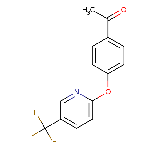 1-(4-([5-(Trifluoromethyl)pyridin-2-yl]oxy)phenyl)ethanone