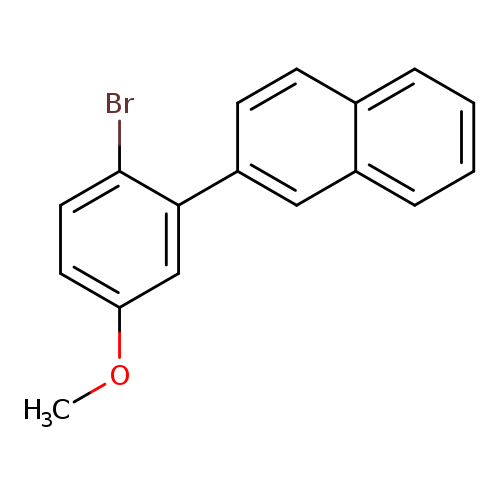 2-(2-Bromo-5-methoxyphenyl)naphthalene