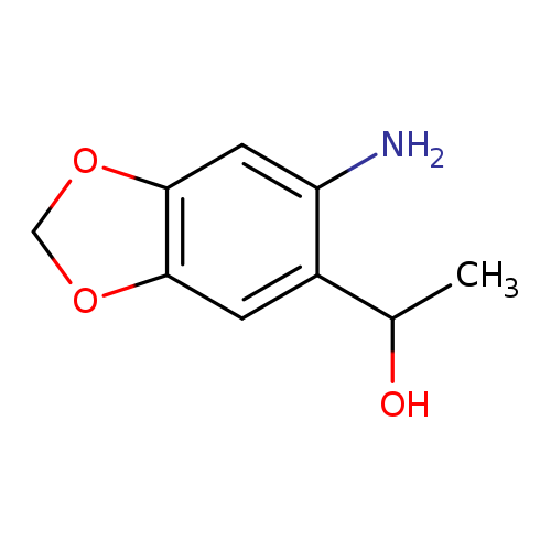 1,3-Benzodioxole-5-methanol, 6-amino-a-methyl-