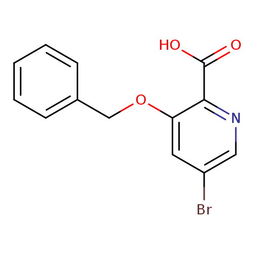 3-(benzyloxy)-5-bromopyridine-2-carboxylic acid