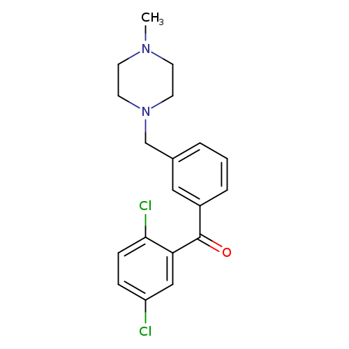 2,5-DICHLORO-3'-(4-METHYLPIPERAZINOMETHYL) BENZOPHENONE
