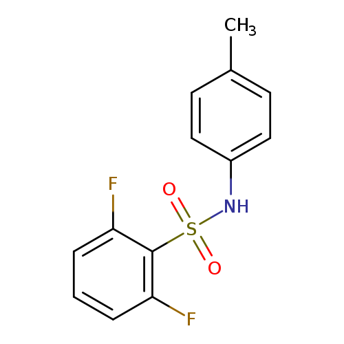2,6-difluoro-N-(4-methylphenyl)benzenesulfonamide