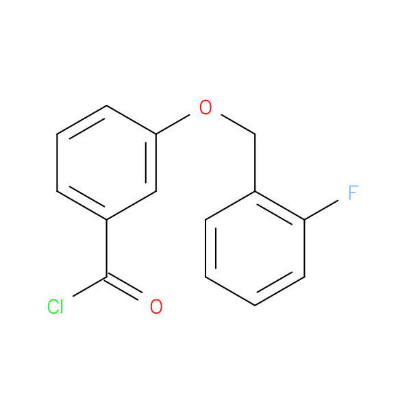 3-[(2-Fluorobenzyl)oxy]benzoyl chloride