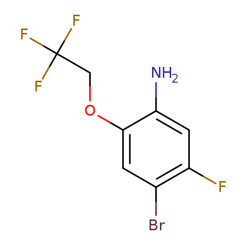 4-Bromo-5-fluoro-2-(2,2,2-trifluoroethoxy)aniline