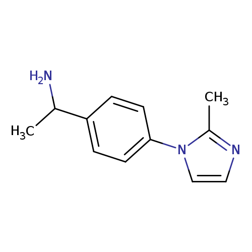 1-[4-(2-methyl-1H-imidazol-1-yl)phenyl]ethan-1-amine