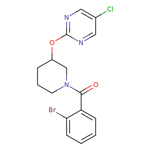 2-{[1-(2-bromobenzoyl)piperidin-3-yl]oxy}-5-chloropyrimidine