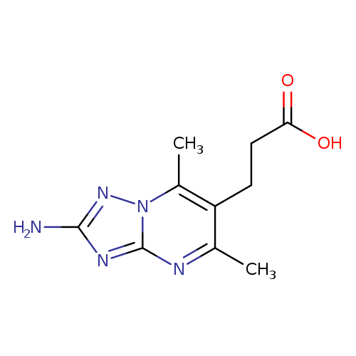 3-(2-AMINO-5,7-DIMETHYL[1,2,4]TRIAZOLO[1,5-A]PYRIMIDIN-6-YL)PROPANOIC ACID