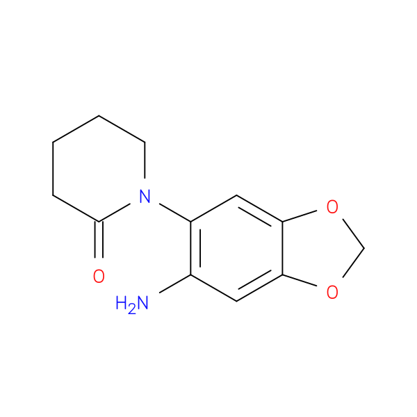 1-(6-Amino-1,3-benzodioxol-5-yl)piperidin-2-one