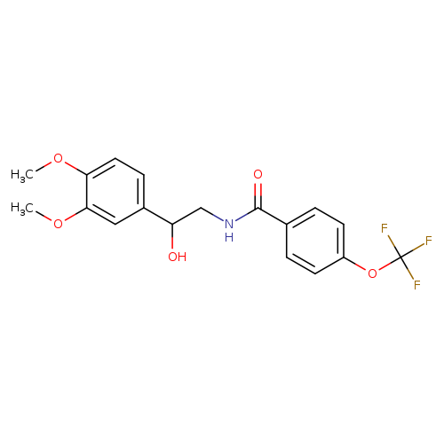 N-[2-(3,4-dimethoxyphenyl)-2-hydroxyethyl]-4-(trifluoromethoxy)benzamide