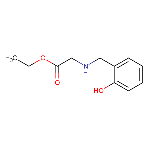 ethyl N-[(2-hydroxyphenyl)methyl]glycinate