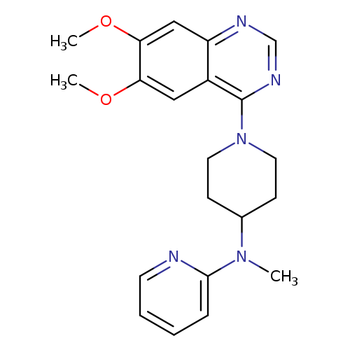 N-[1-(6,7-dimethoxyquinazolin-4-yl)piperidin-4-yl]-N-methylpyridin-2-amine