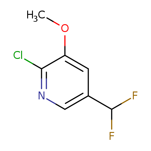 2-Chloro-5-(difluoromethyl)-3-methoxypyridine