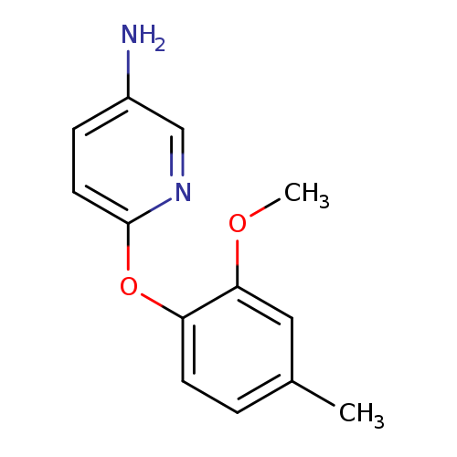 6-(2-Methoxy-4-methylphenoxy)pyridin-3-amine