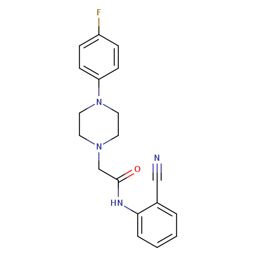 N-(2-cyanophenyl)-2-[4-(4-fluorophenyl)piperazin-1-yl]acetamide