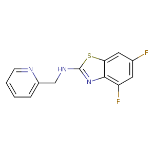 4,6-Difluoro-N-(pyridin-2-ylmethyl)-1,3-benzothiazol-2-amine