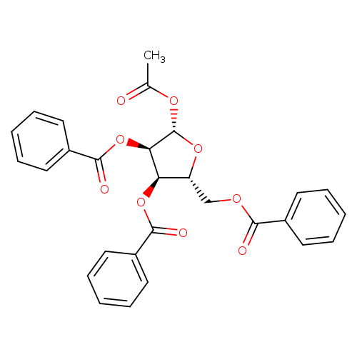 1-O-Acetyl-2,3,5-Tri-O-benzoyl-beta-D-Ribofuranose