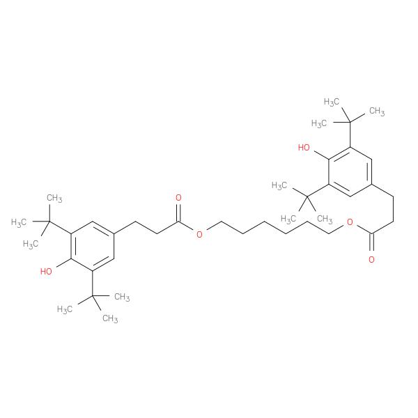 Benzenepropanoic acid,3,5-bis(1,1-dimethylethyl)-4-hydroxy-, 1,1'-(1,6-hexanediyl) ester