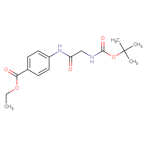 ethyl4-[[2-(tert-butoxycarbonylamino)acetyl]amino]benzoate