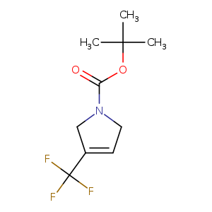 tert-butyl3-(trifluoromethyl)-2,5-dihydro-1H-pyrrole-1-carboxylate-B28585