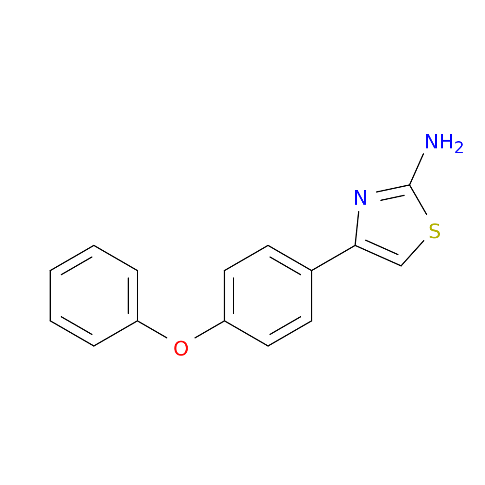 4-(4-phenoxyphenyl)-1,3-thiazol-2-amine
