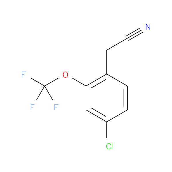 2-(4-Chloro-2-(trifluoromethoxy)phenyl)acetonitrile