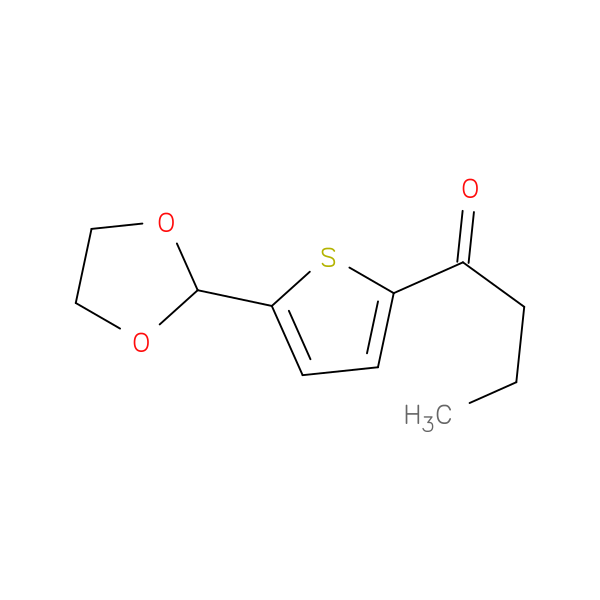 5-(1,3-Dioxolan-2-yl)-2-thienyl propyl ketone