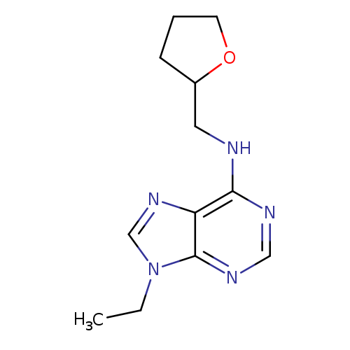 9-ethyl-N-[(oxolan-2-yl)methyl]-9H-purin-6-amine