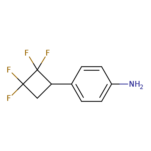 4-(2,2,3,3-tetrafluorocyclobutyl)aniline