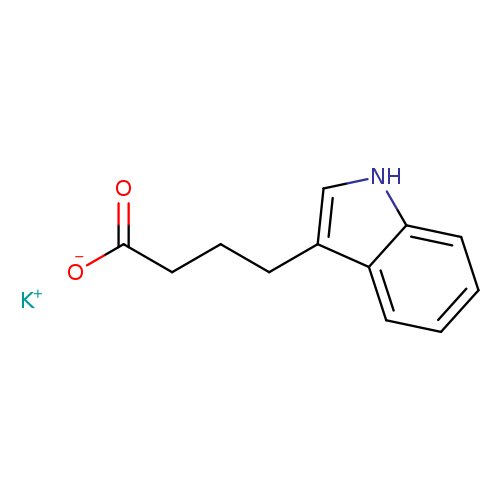 1H-Indole-3-butanoic acid, monopotassium salt