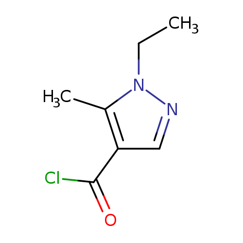 1-Ethyl-5-methyl-1h-pyrazole-4-carbonyl chloride