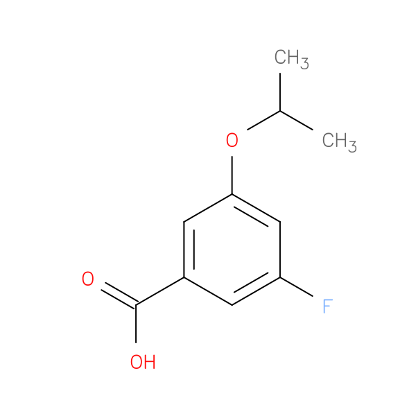 3-Fluoro-5-(propan-2-yloxy)benzoic acid