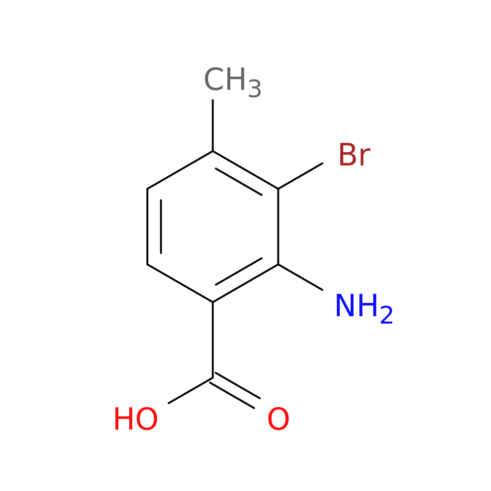 2-Amino-3-bromo-4-methylbenzoic acid