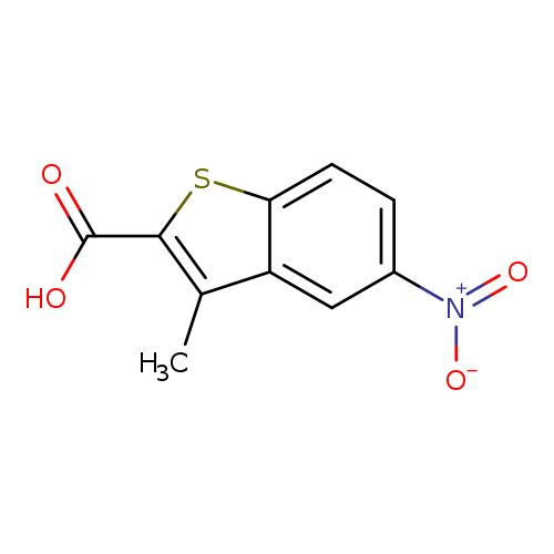 Benzo[b]thiophene-2-carboxylic acid, 3-methyl-5-nitro-
